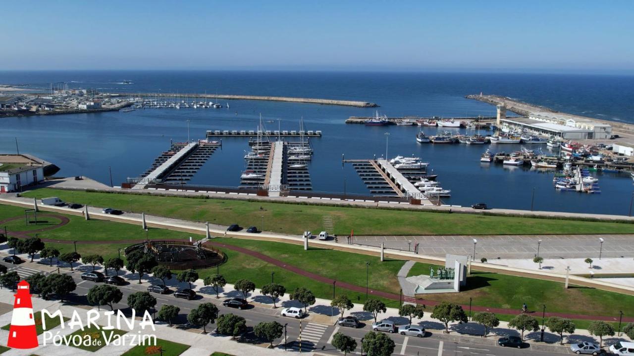 Near Beach Apartment Povoa de Varzim Bagian luar foto